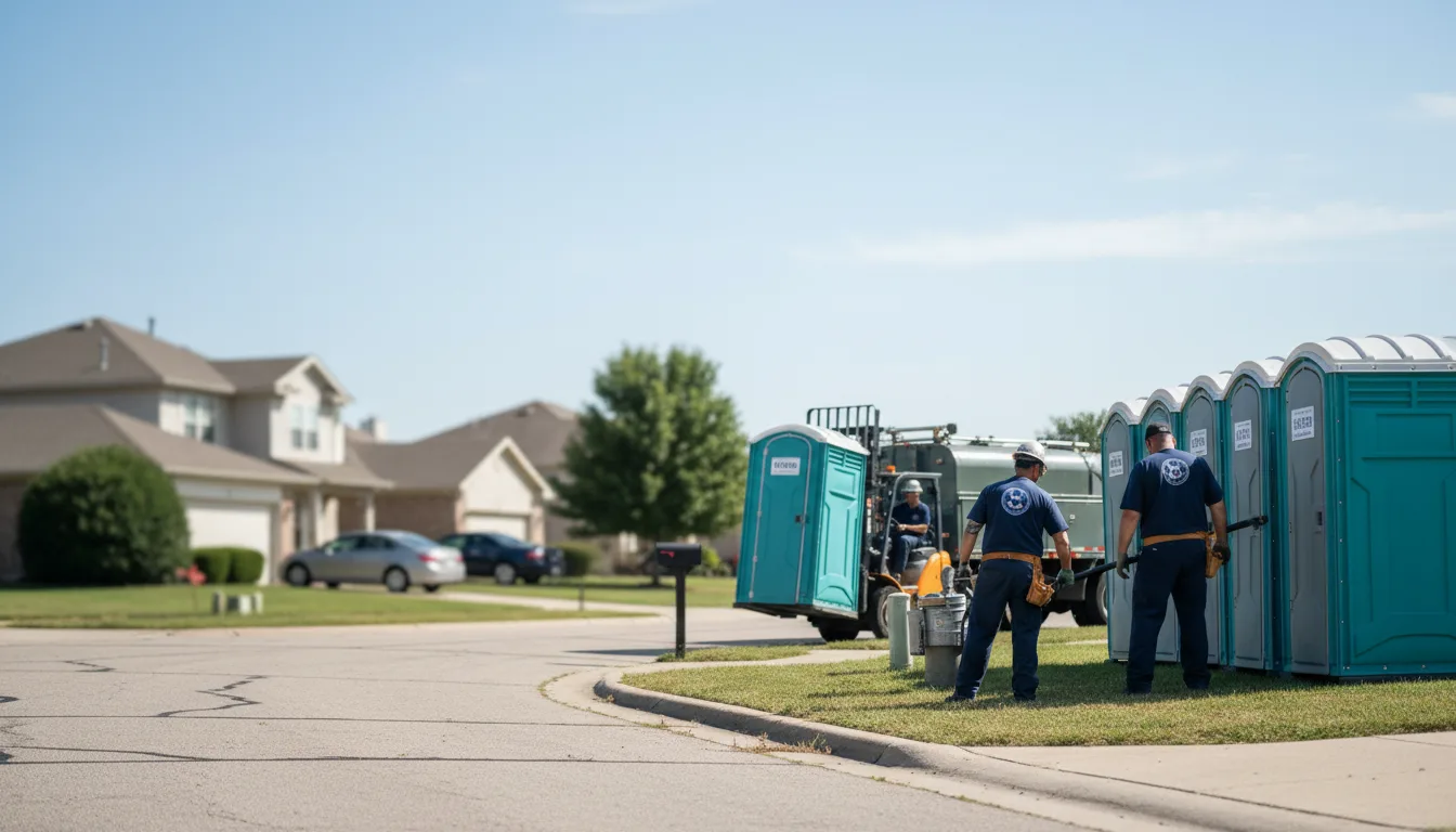 Porta Potty Rental in Pine Bluffs, WY near me